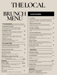 Local Chain Menu Prices