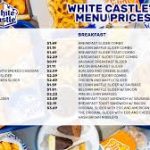 White Castle Menu Prices